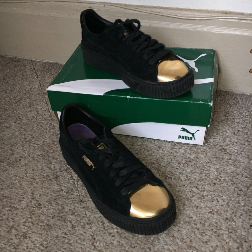 Puma Gold toe